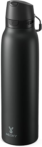 Meoky 24oz 保温水瓶 双层锁盖