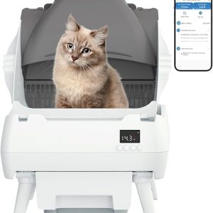 61Gd1jlLxWL._AC_SL500_-1 Automatic Cat Litter Box 智能猫砂盆 自动清洁