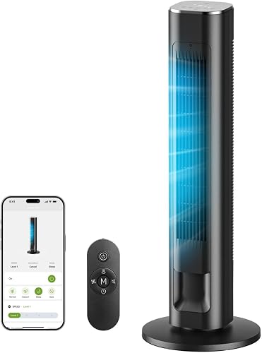MORENTO智能塔扇 远程APP语音控制 25dB