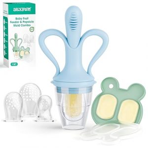 61e3c5OMZmL._SL500_-1 JEXFUN婴儿水果喂食器+母乳冰棒模具套装