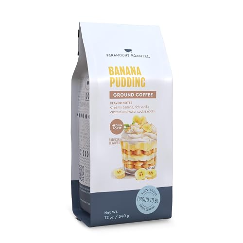 Paramount Roasters 香蕉布丁味中烘咖啡豆 12oz