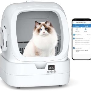 61teP46ev1L._AC_SL500_ Mintakawa自动猫砂盆 自清洁 APP控制 静音防夹