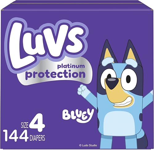 Luvs 4号纸尿裤 日夜通用 144片