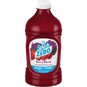 V8 Splash 零糖浆果混合饮料 64oz