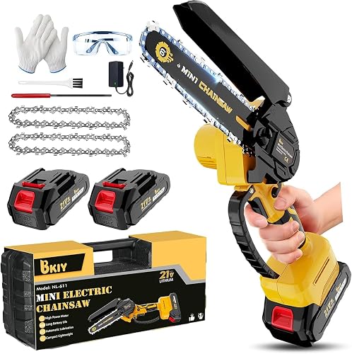 Mini Chainsaw 6英寸 21V 电动剪枝锯