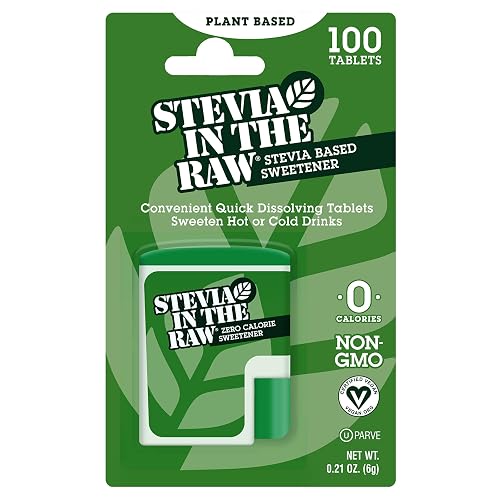 Stevia In The Raw 甜菊糖片 100粒 零卡