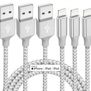 71PxgcoTvYL._SL500_-5 iPhone充电线 3条装 10ft MFi认证快充