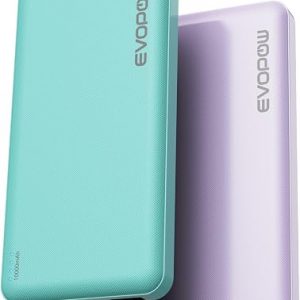 71QFp-t8CuL._AC_SL500_ 2 Pack 10000mAh 便携充电宝 绿紫