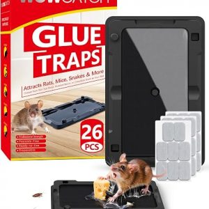 Wowcatch 粘鼠板 26片装 家用