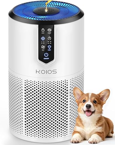 KOIOS 空气净化器 1300Ft² H13 HEPA 卧室用