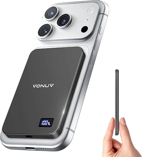 磁吸充电宝 5000mAh 15W 超薄 适用 iPhone 17-12