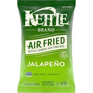 71oxxU4RmfL._SL500_ Kettle Brand 空气炸辣椒薯片 6.5oz
