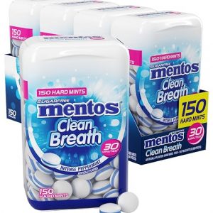 819HgGtNyDL._SL500_ Mentos薄荷硬糖 150粒装4瓶
