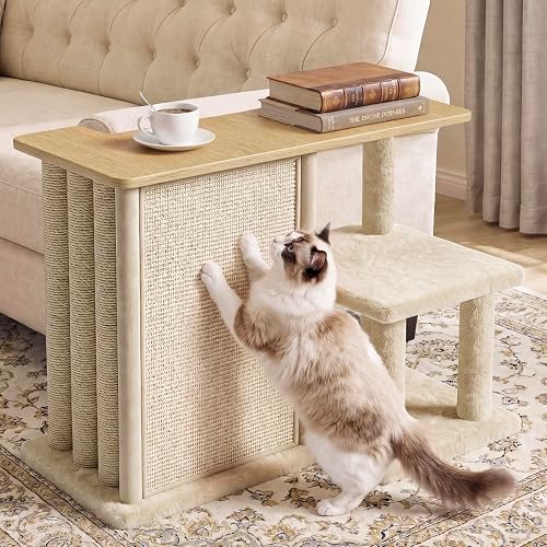 Homegroove 猫抓板家具保护侧桌 木质