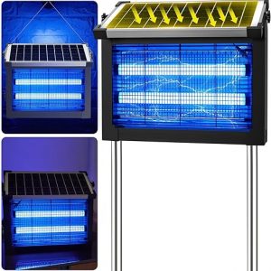 Solar Bug Zapper 太阳能灭蚊器 户外防水 4500V