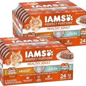81yZj12tvZL._AC_SL500_ IAMS 猫湿粮 肉泥 12杯装 2包