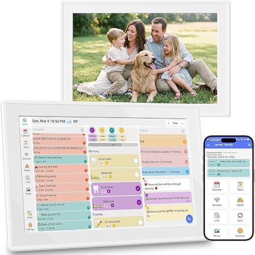 Digital Calendar 10.1″触屏智能电子日历 家庭管理