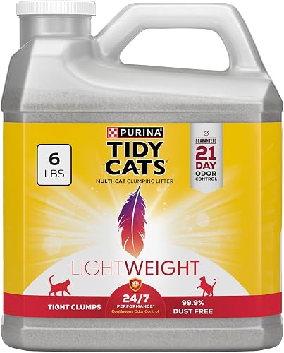 Purina Tidy Cats轻量猫砂 多猫除臭 无尘