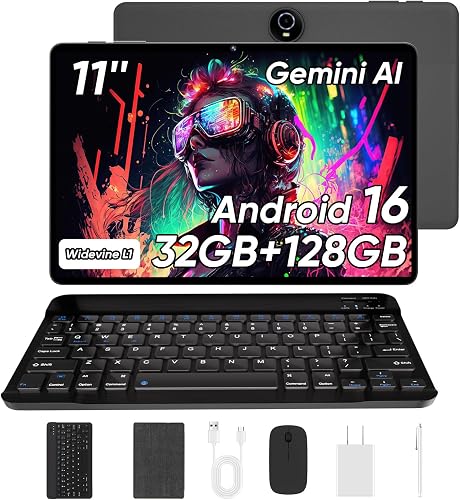 Android 16平板11寸 32GB+128GB 带键盘