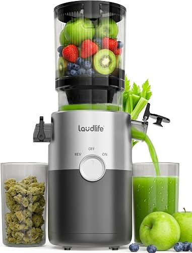 LAUDLIFE 冷压榨汁机 5.4寸大口径 静音