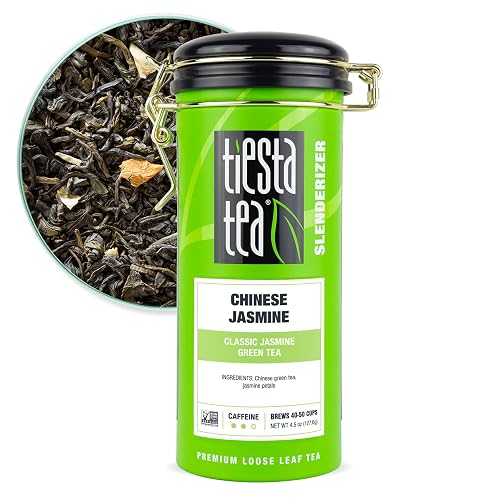 Tiesta Tea 茉莉绿茶散装茶叶 4.5oz 可泡50杯