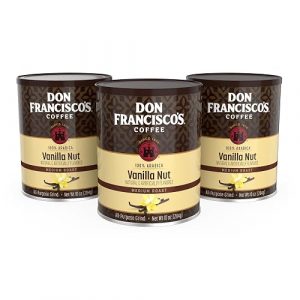 71zv6w0NKWL._SL500_ Don Francisco's 香草坚果咖啡粉 中焙 3罐装