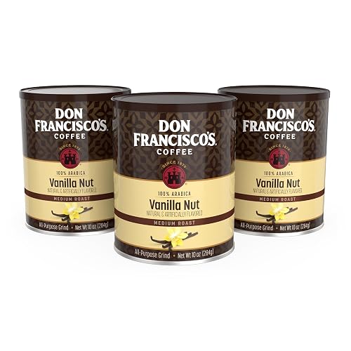 Don Francisco's 香草坚果咖啡粉 中焙 3罐装