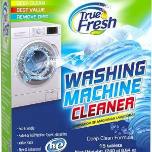 81BuMHIS5jL._AC_SL500_ True Fresh洗衣机清洁除垢片15片装