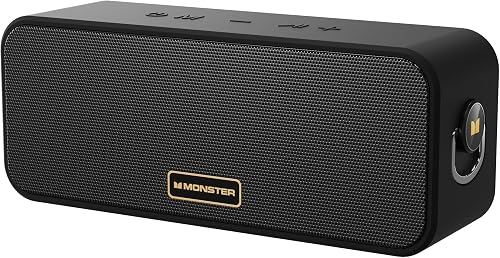 Monster S180 40W蓝牙音箱 28小时续航 IPX6防水