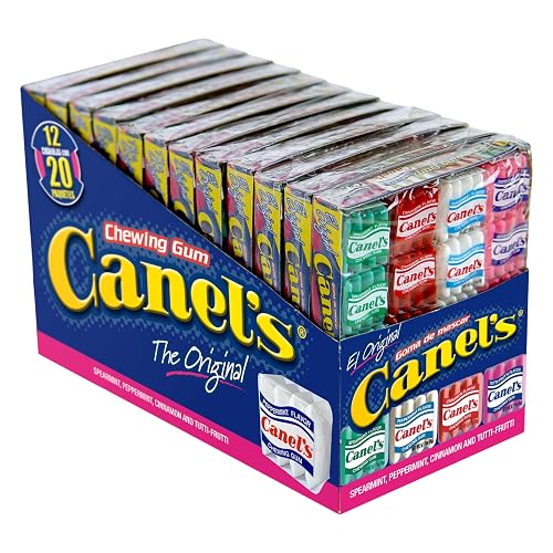 Canel’s 什锦口香糖 4包装 60粒装